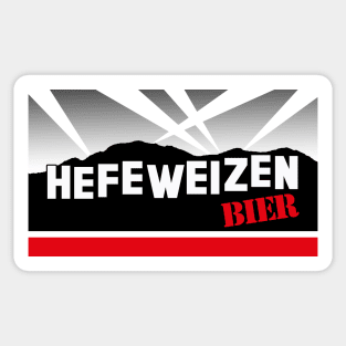 Hefeweizen Hollywood Video Sticker